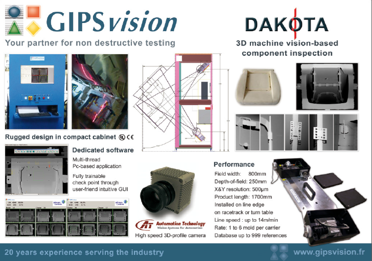 Gips Vision contrôle non destructif par traitement d'image